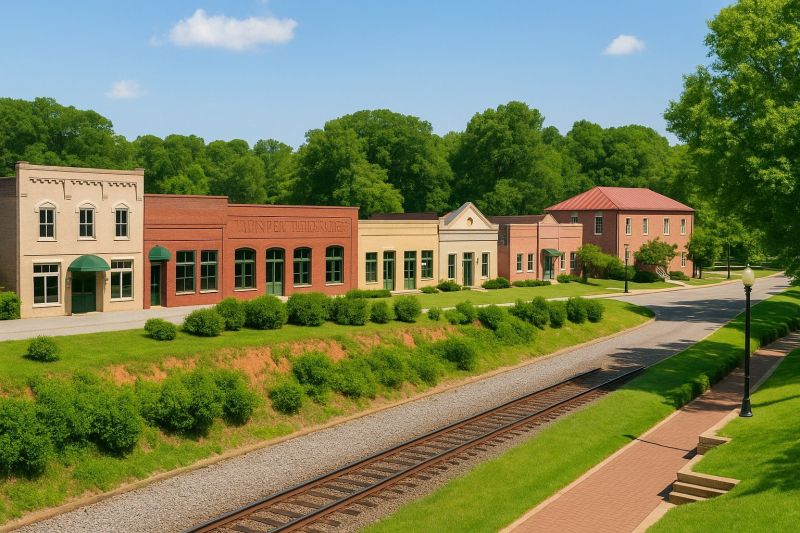 Local Parking Lot Land Clearing in Hiram, GA